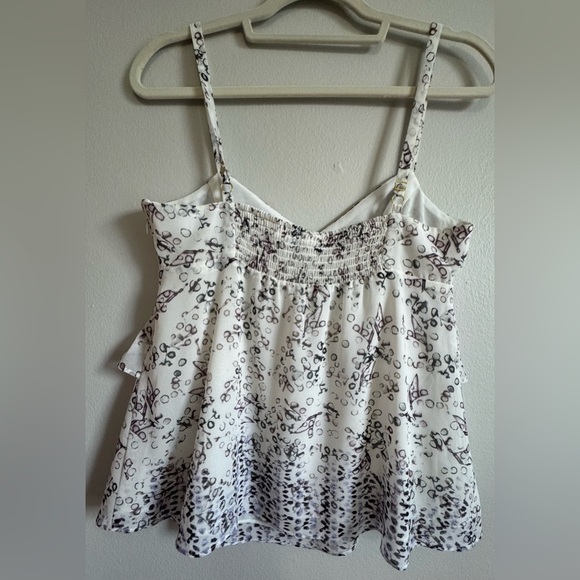 CAbi On The Clock Tiered Ruffle Cami Top Size S - Picture 6 of 11
